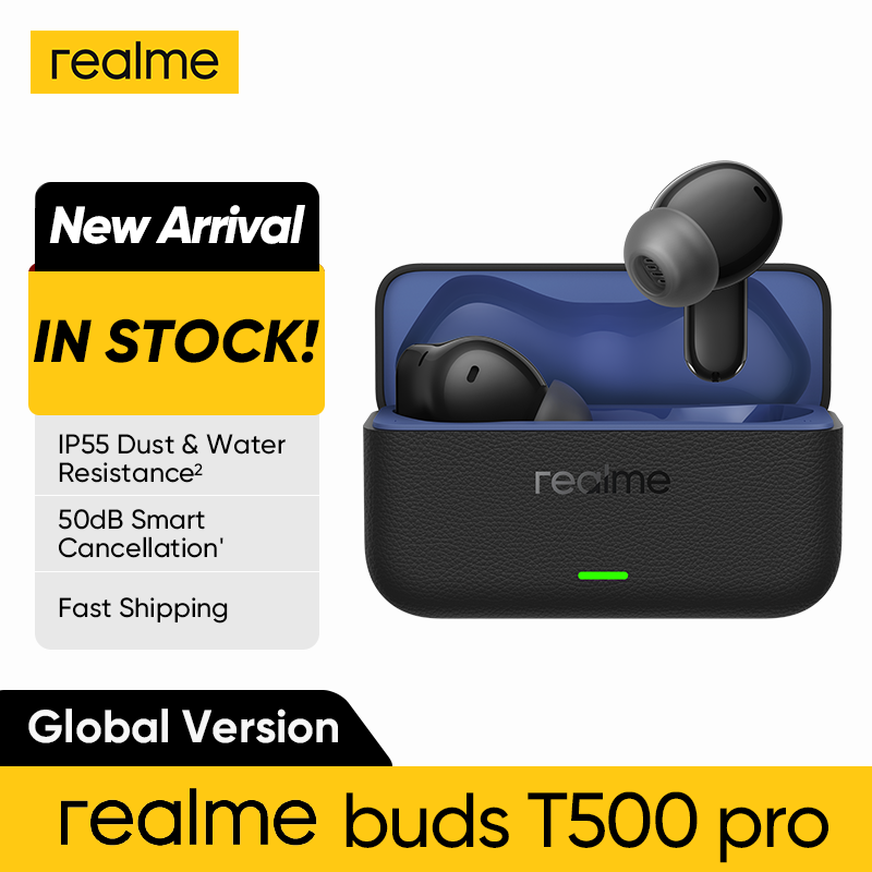 Realme Tablet Accessories - Globalna wersja realme buds T500 pro,