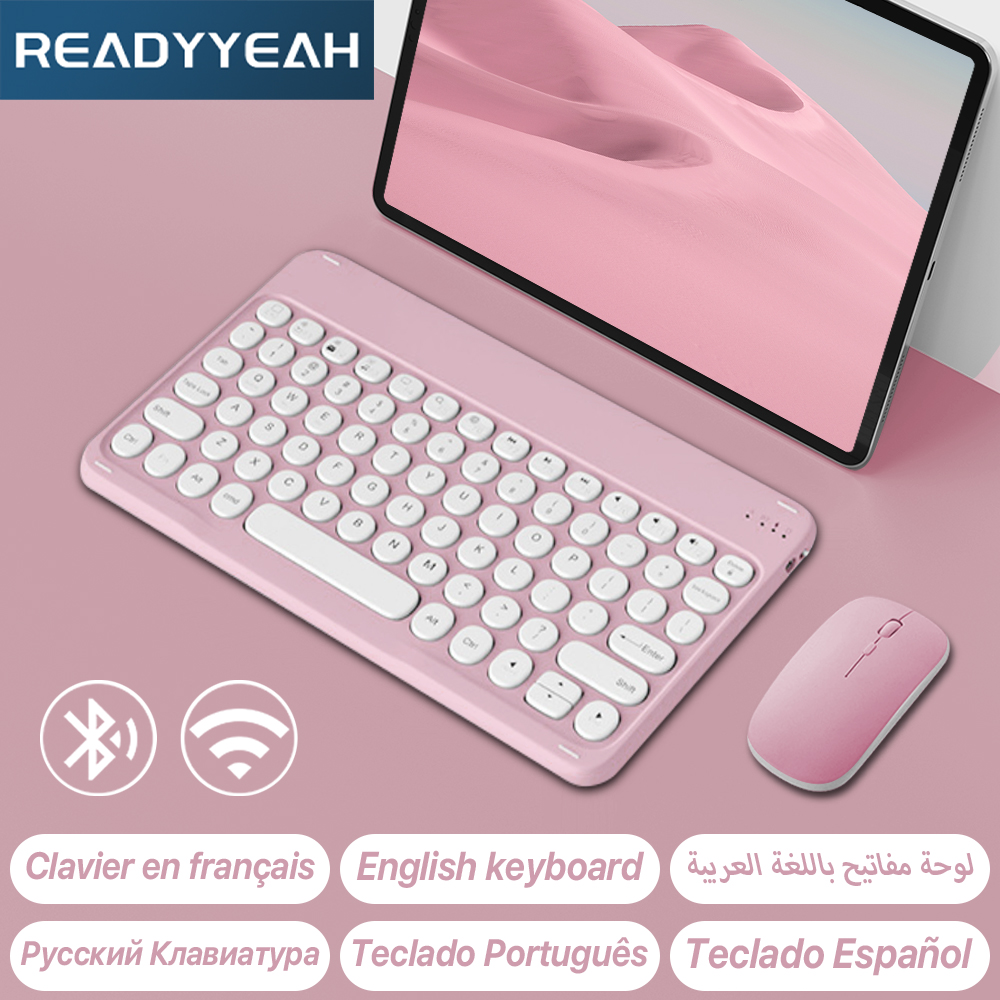 Tablet Accessories Kit - Bezprzewodowa klawiatura i mysz do Apple