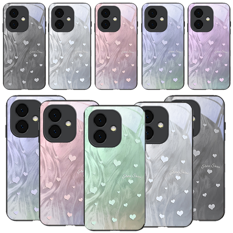 Oppo A78 - Świecący w ciemności szklany futerał na