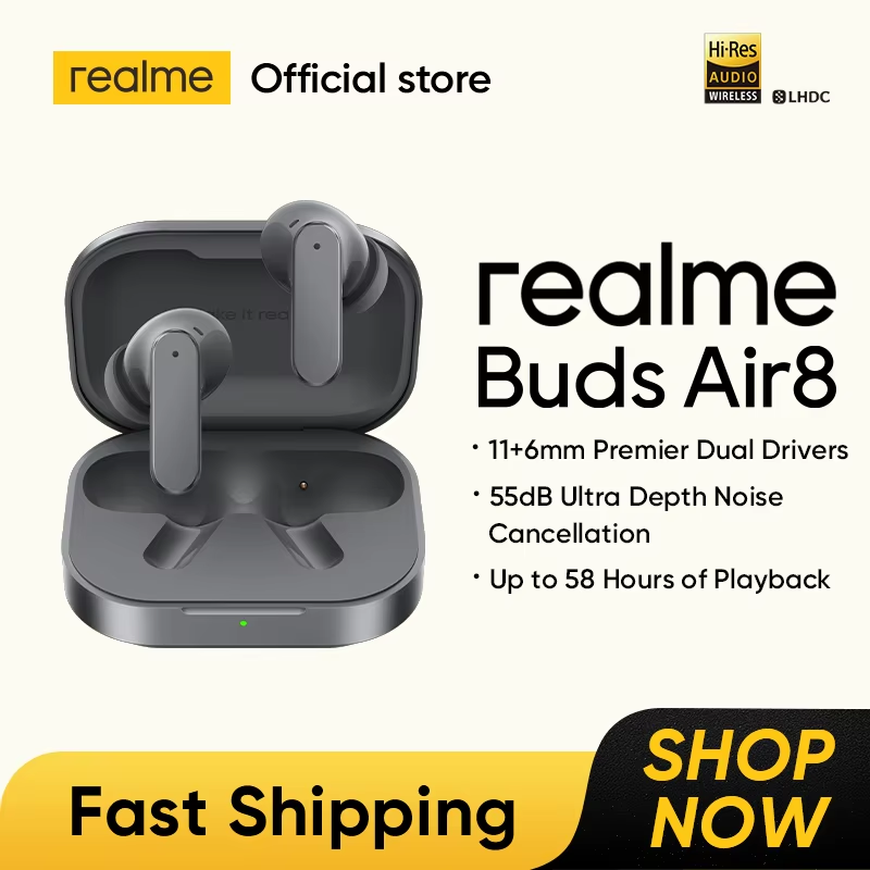   Globalna wersja realme Buds  – Realme Tablet Accessories recenzja i cena